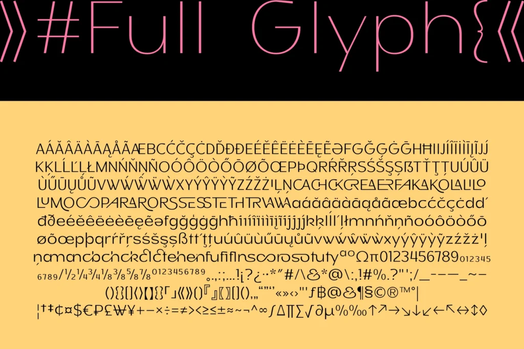 Honick - Clean and Modern Geometric Sans