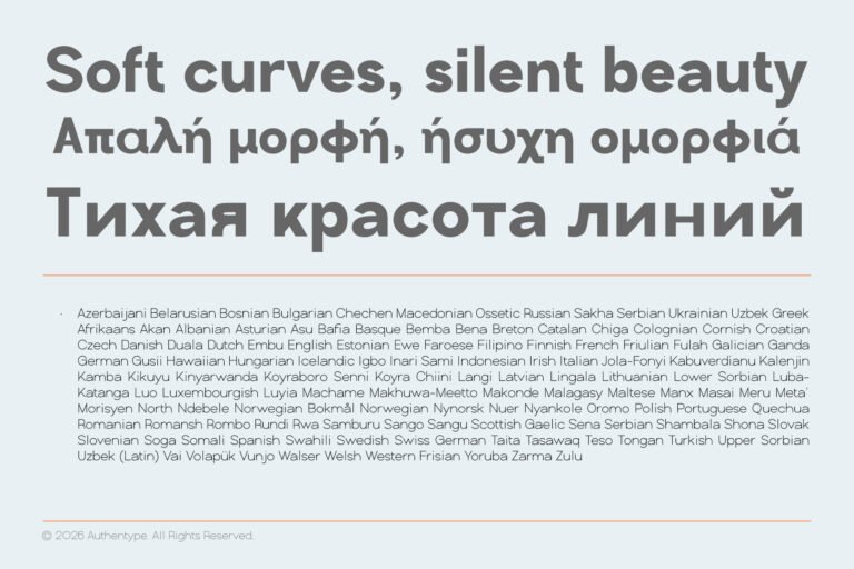 Poppis - Modern Geometric Sans Serif with Cyrillic