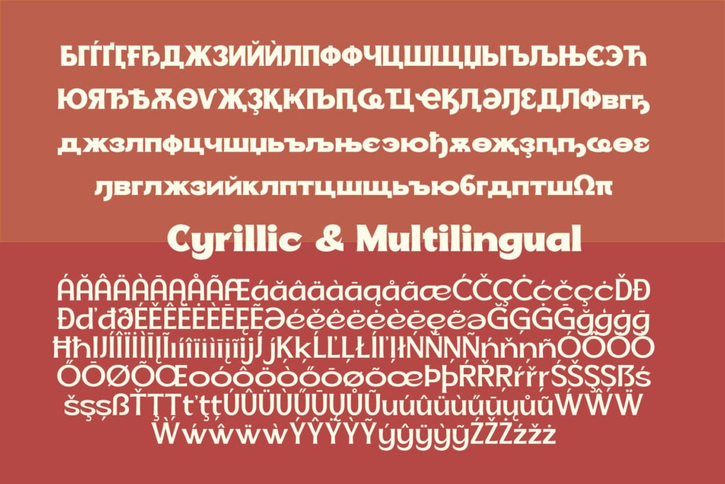 Soncara – Futuristic Soft Serif Font