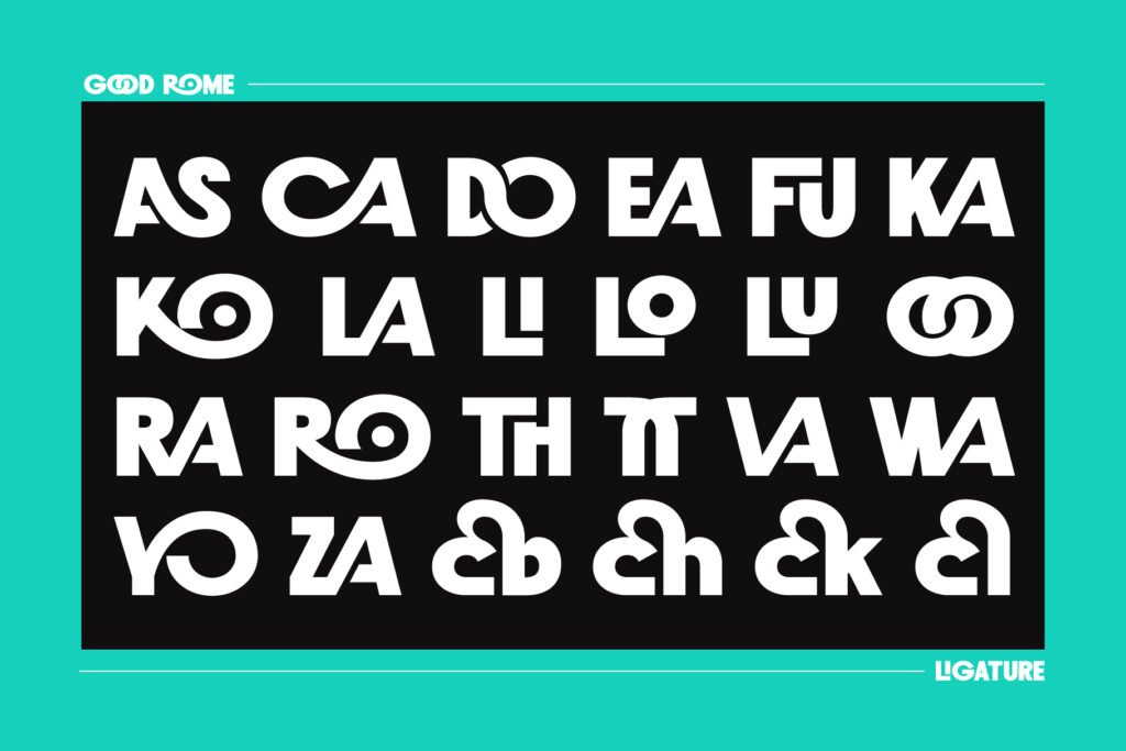 Good Rome - The Future of Sans Serif