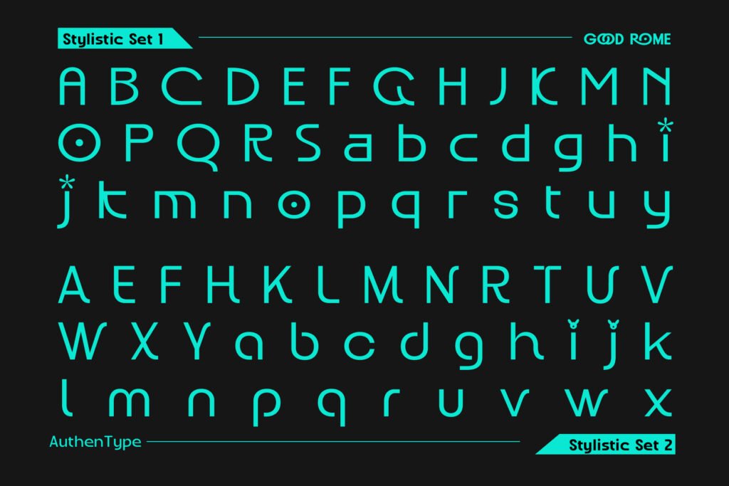 Good Rome - The Future of Sans Serif