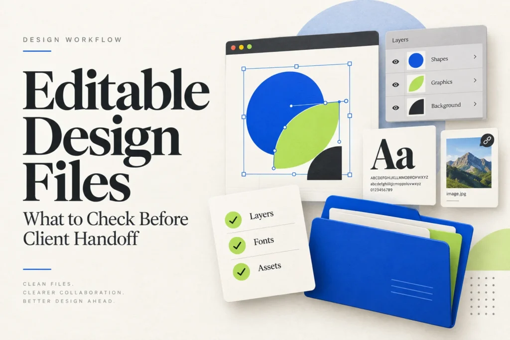 Editable Design Files What to Check Before Client Handoff