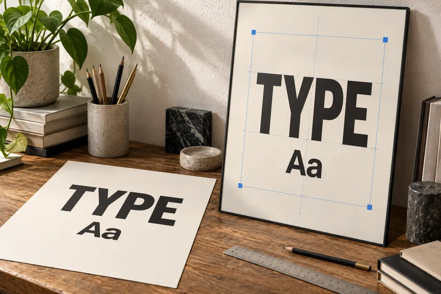 Typography Mockup Without Distorting Type