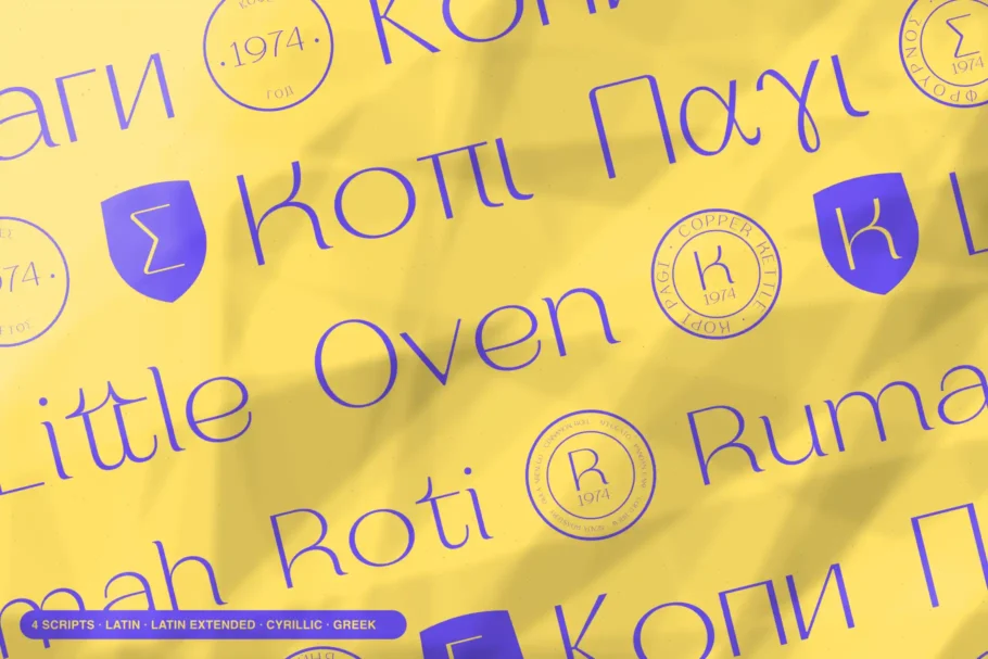 Hive Levitto for multilingual typography in beauty and editorial branding