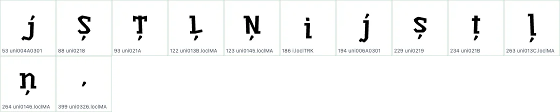 Kinetix luxe   SemiBold LOCL preview page 1