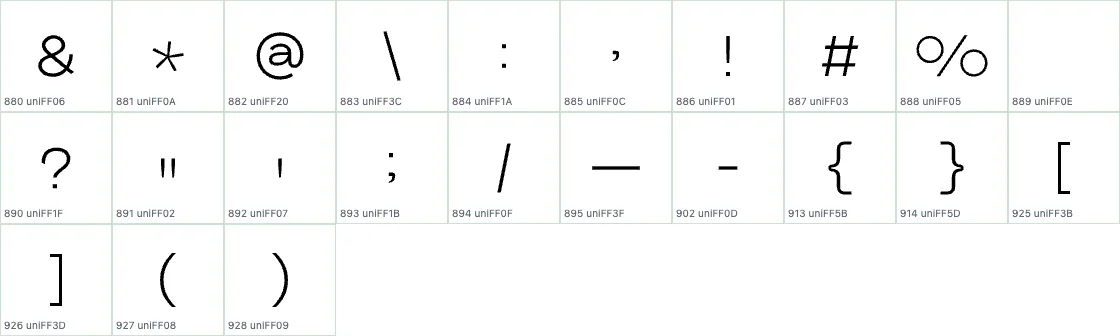 Poppis   ExtraLight FWID preview page 1